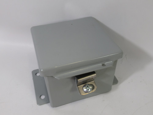 Hammond 1414PHA Latching Grey Enclosure Box 4x4x3" ! NEW !