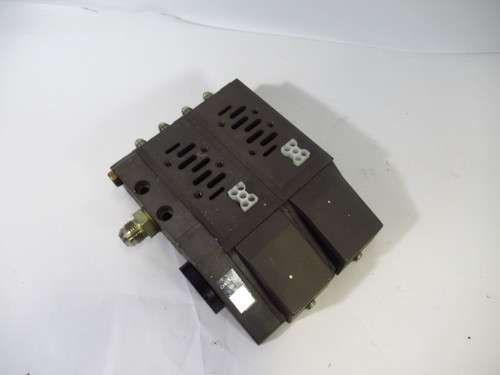 Numatics MARK 15 2-Position Manifold Base Assembly USED