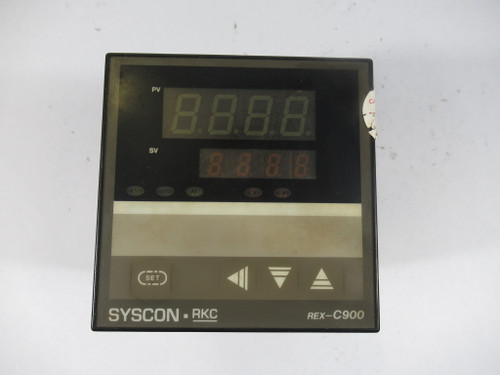 Syscon RKC C900FJA3-8AB Temperature Controller 100-240VAC 50/60Hz USED
