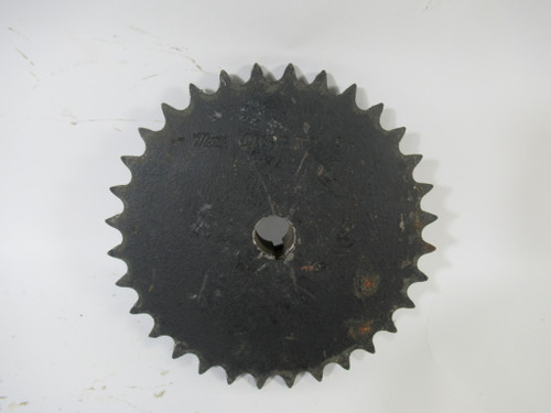 Martin 40BS32-5/8 Roller Sprocket 5/8"ID 32T 40 Chain .5"P USED