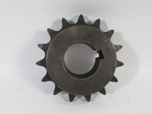 Martin 80BS15-1-15/16 Roller Chain Sprocket 1-15/16" 15T 80 Chain 1"P USED