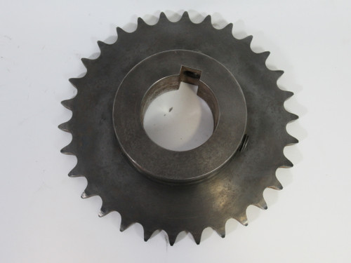 Generic 50B30H Roller Chain Sprocket 2-7/8"ID 30T 50 Chain 5/8" Pitch USED