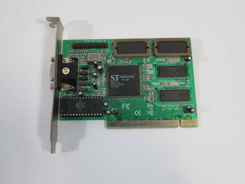 S3 TRIO64V2/DX PCI Graphics Card 1 VGA Port USED