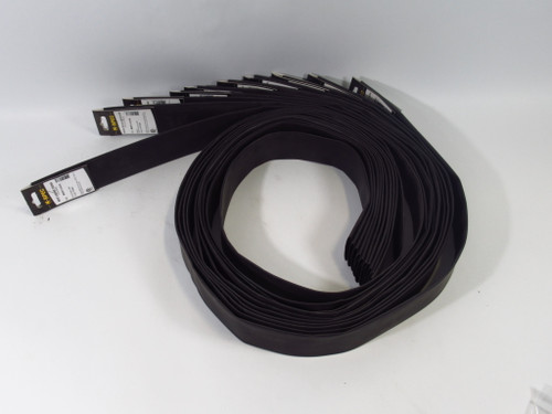 Techspan MHSP-1-1/4-0-IIL Black Thin Wall Heat Shrink 4' Long Lot of 10 NEW