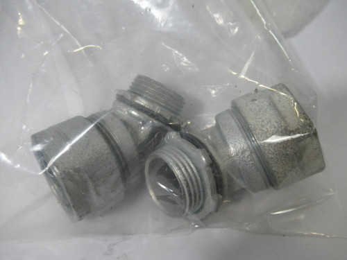 OZ Gedney 4Q-475 45 DEG Malleable Iron Fitting 3/4" Lot of 2 USED