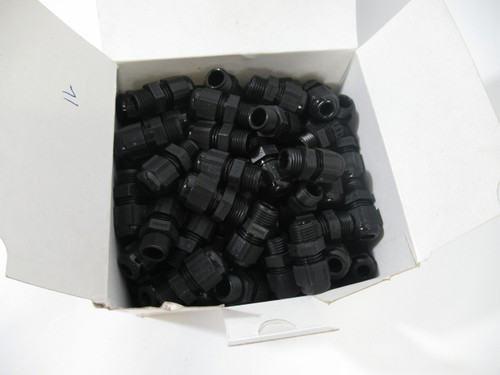 ITC 180.107 Black Plastic PG 7 Thread Cable Gland 3-6.5mm Range 87-Pack ! NEW !