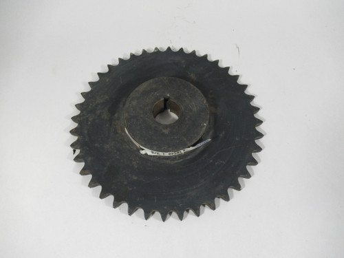 Martin 60BS40-1-3/8 Finished Bore Sprocket 1-3/8"ID 40T 60 Chain 3/4"P USED