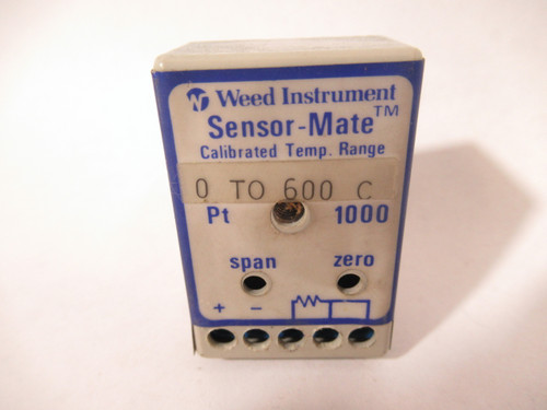 Weed Instrument 1821 Series 4154 Temperature Transmitter 0-600DEG C USED