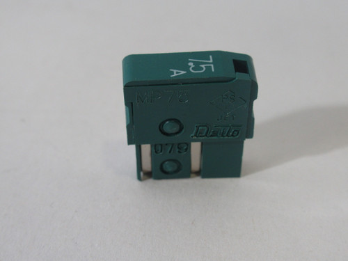 Daito MP75 Green Fast Acting Alarm Fuse 7.5A 125VAC/DC USED