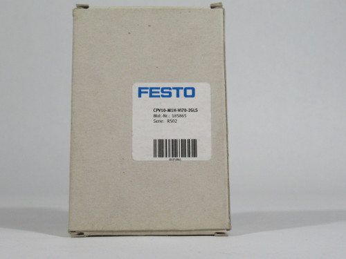 Festo CPV10-M1H-VI70-2GLS 185865 Vacuum Generator 2-10 Bar 0.46W 21VDC ! NEW !