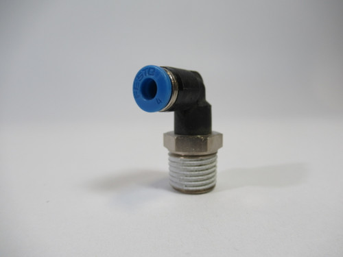 Festo 190659 QSL-1/4-4 Push-in L Fitting R1/4 4mm Lot of 10 ! NOP !