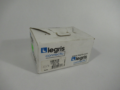 Legris 3106 62 00 Straight Plastic Union 1/2” Tube 10-Pack ! NEW !