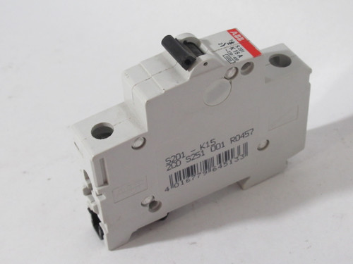 ABB S201-K15 Circuit Breaker 15A 230/400V 1 Pole USED