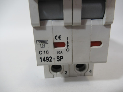 Allen-Bradley 1492-SP2C100 Series C Circuit Breaker 10A 415VAC 2P USED