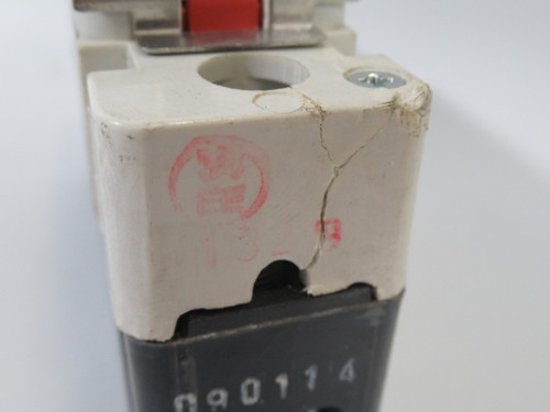 Cutler-Hammer FDB1020 Circuit Breaker C/W Lock 20A 347VAC COSMETIC DMG USED