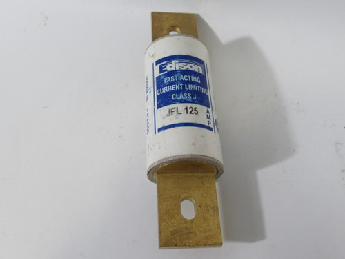 Edison JFL-125 Fast Acting Current Limiting Fuse 125A 600VAC USED