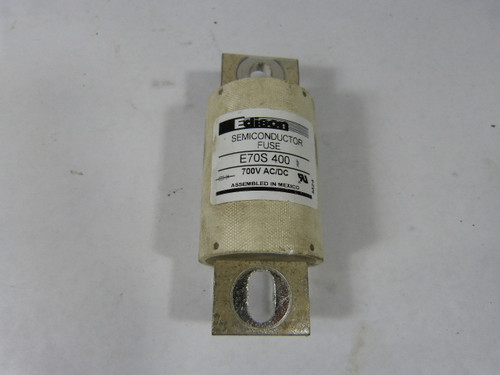 Edison E70S400 Semiconductor Fuse 400A 700V USED