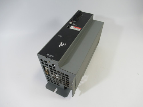 Allen-Bradley 1771-P7 AC Power Supply SER D MISSING WIRE COVER & CLIPS USED
