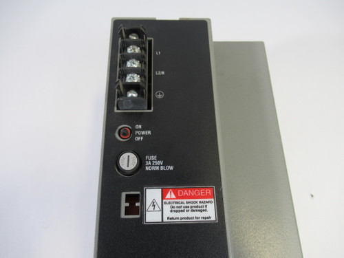 Allen-Bradley 1771-P7 AC Power Supply SER D REV C01 MISSING WIRE COVER USED