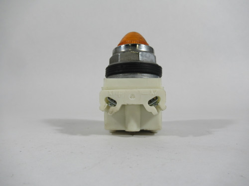 Square D 9001-SKP35A9 Amber Pilot Light 110-120VAC 50/60Hz USED