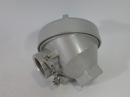 Thermal-Kinetics Thermocouple Head Enclosure 1" Upper NPT 1/2" Lower NPT ! NOP !