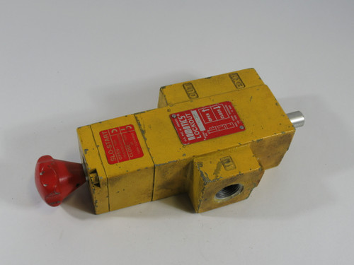 Numatics VT40N06Y Slo-Start Manual Lockout Valve USED