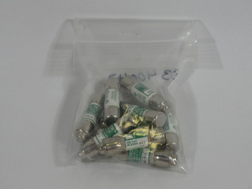 CC-Tron FNQ-R-1 Time Delay Current Limiting Fuse 1A 600 V Lot of 10 USED