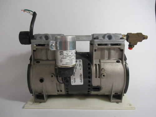 Thomas 2688VE44 Oil-less WOB L Piston Vacuum Pump 115V 60Hz USED