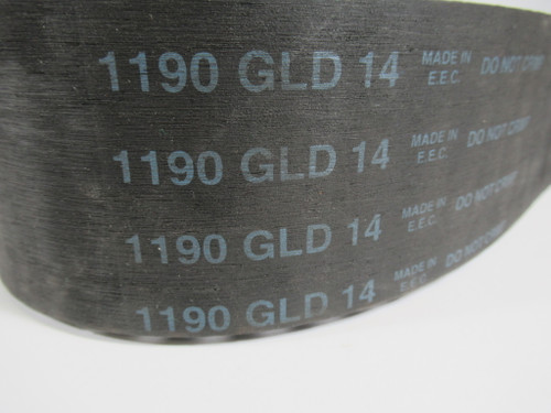 Dodge 1190-GLD-14M-65 HTRC Tracker Belt 1190mmL 65mmW 14mmT *Custom Cut* ! NOP !