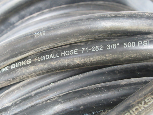 Binks 71-282 Fluidall Hydraulic Hose 3/8" 500 psi 400' Long ! NOP !