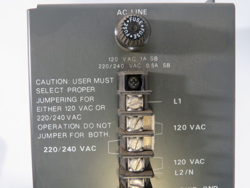 Allen-Bradley 1771-P2 Power Supply SER B 75VA 120/220V 1/0.5A 50/60Hz USED