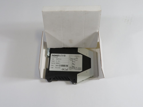 Novotechnik MUP110-1 Signal Conditioner 0-20mA/4-20mA 0-10V Output ! NEW !