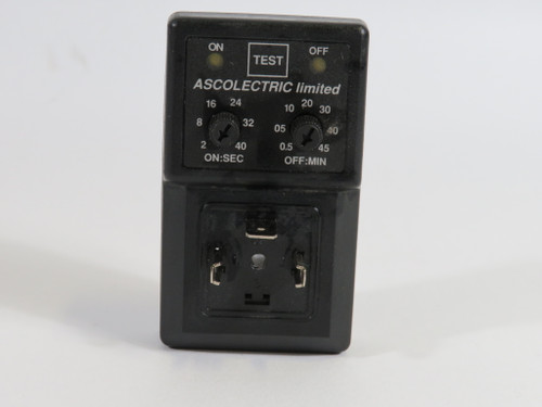 Asco PSVT720 Adjustable Electric Timer 24-240V 50/60HZ 1 Amp USED