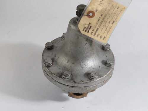 Watts 152A Steam Pressure Regulator Model M3 1/2" 30-140 0-30 psi USED