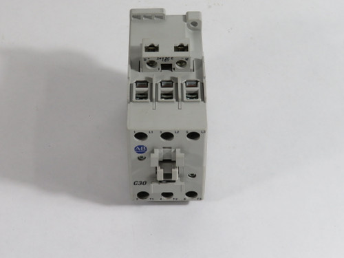 Allen-Bradley 100-C30QJ00 Ser C Control Relay 24V DC E Coil USED