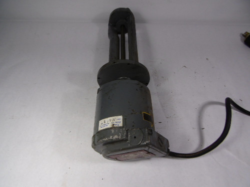 Gusher 6P3-XL Pump Motor 1/6HP 3450RPM 575V 3Ph .3A 60Hz USED