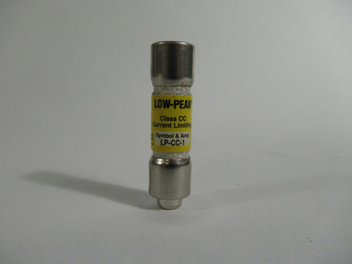 Low Peak LP-CC-1 Class CC Current Limiting Fuse 1A USED