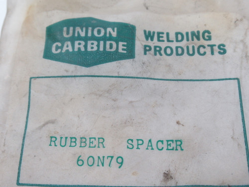 Union Carbide 60N79 Rubber Spacer ! NWB !