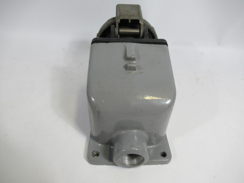 Hubbell 430R5W Pin & Sleeve Receptacle Assembly 30A 600VAC 4W 3P USED