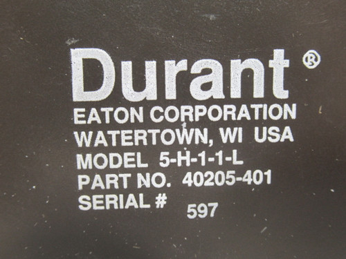 Durant 40205-401 5-H-1-1-L 5 Digit Manual Counter ! NOP !