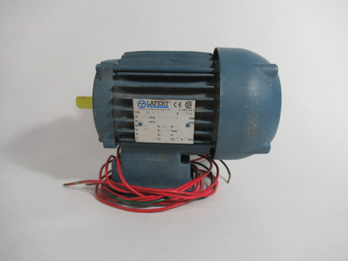 Lafert ST63A4 Motor 0.33HP 1560RPM 333V TEFC 3PH 1A 60Hz USED