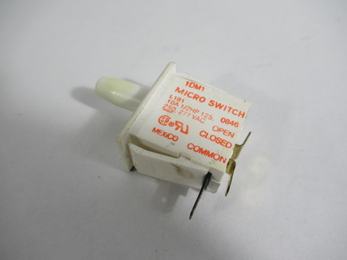 Honeywell 1DM1 Safety Interlock Switch 10A 1/2HP 125/250/277VAC USED