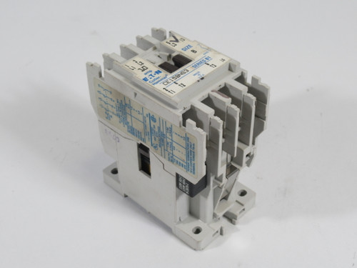 Cutler-Hammer CE15BNS3AB Contactor 110/120V 50/60Hz USED