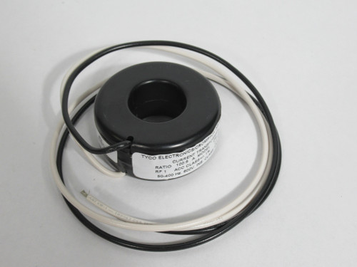 Tyco 2RL-101 Current Transformer 2VA 100:5 600V 50-400Hz ! NOP !