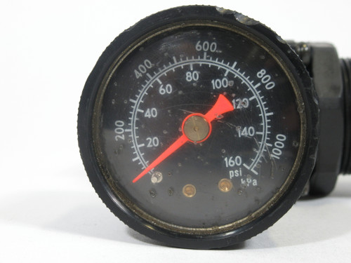 SMC NAR2000-N02G Pneumatic Pressure Regulator w/Gauge 0-160 psi 1/4" NPT USED