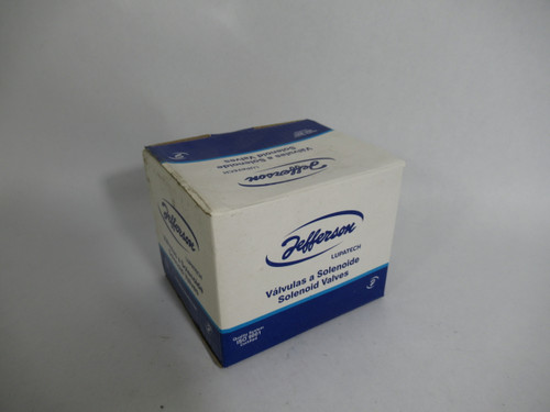 Jefferson YC1335BA6AT Solenoid Valve 24VDC 3/4" NPT 105 psi .71" Orifice ! NEW !