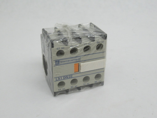 Telemecanique LA1-DN22 Auxiliary Contact Block 2NO 2NC NEW