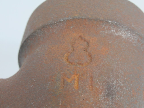 Generic 1-1/2-300 Iron 90° Elbow Adapter 1-1/2" 300psi USED