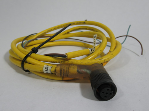 Woodhead Brad Harrison 8030P1A09M050 Single-Ended Cordset 70" Cut Cable USED