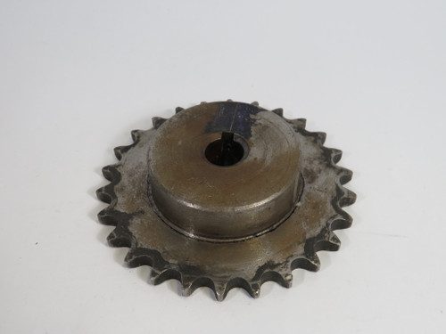 Browning 40B26 Sprocket 5/8” Bore 26 Teeth 40 Chain 1/2” Pitch USED
